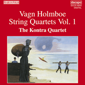 HOLMBOE, V.: String Quartets Nos. 1, 3 and 4 (Kontra Quartet)